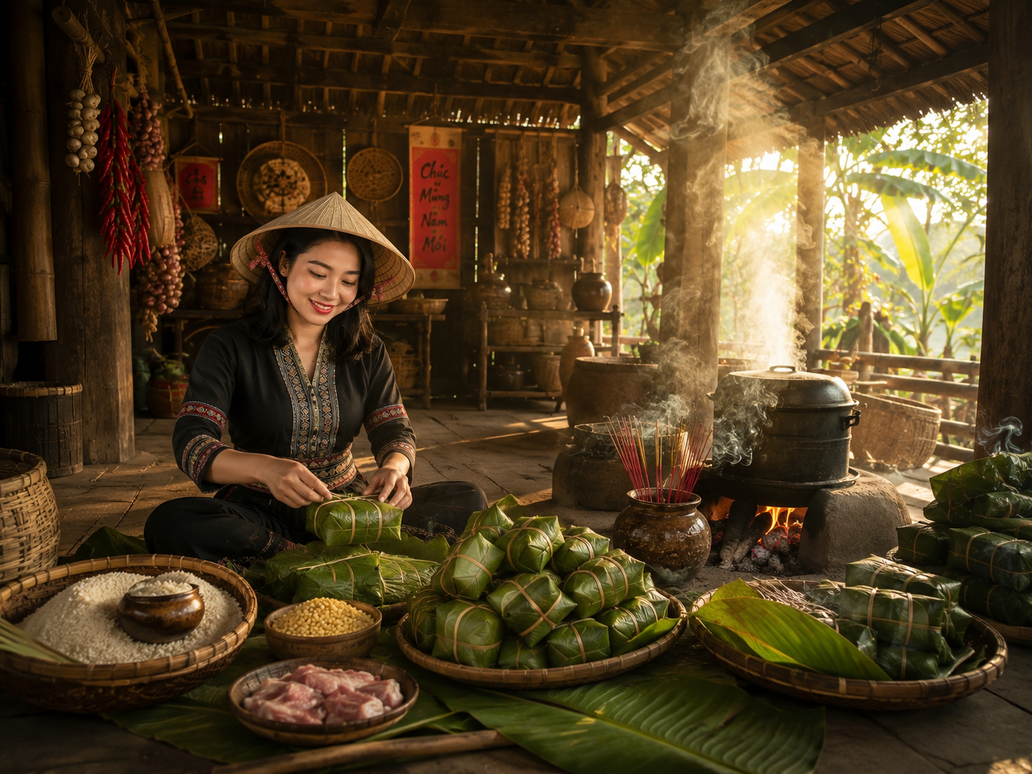 Người phụ nữ Tây Bắc giữ gìn cách làm truyền thống