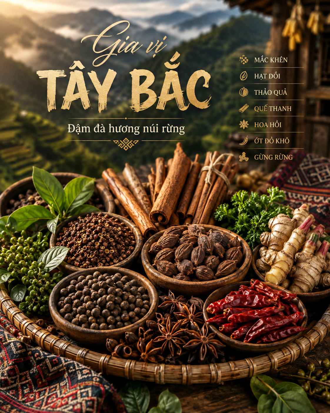 Gia vị Tây Bắc