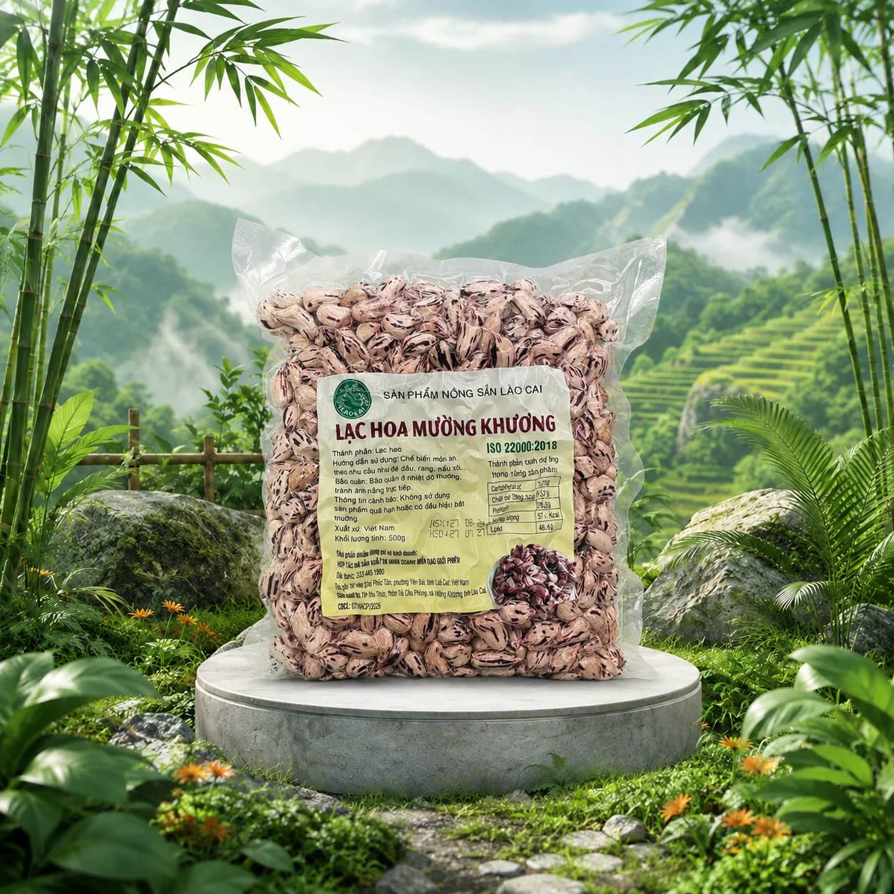 Lạc hoa (lạc vằn) Mường Khương