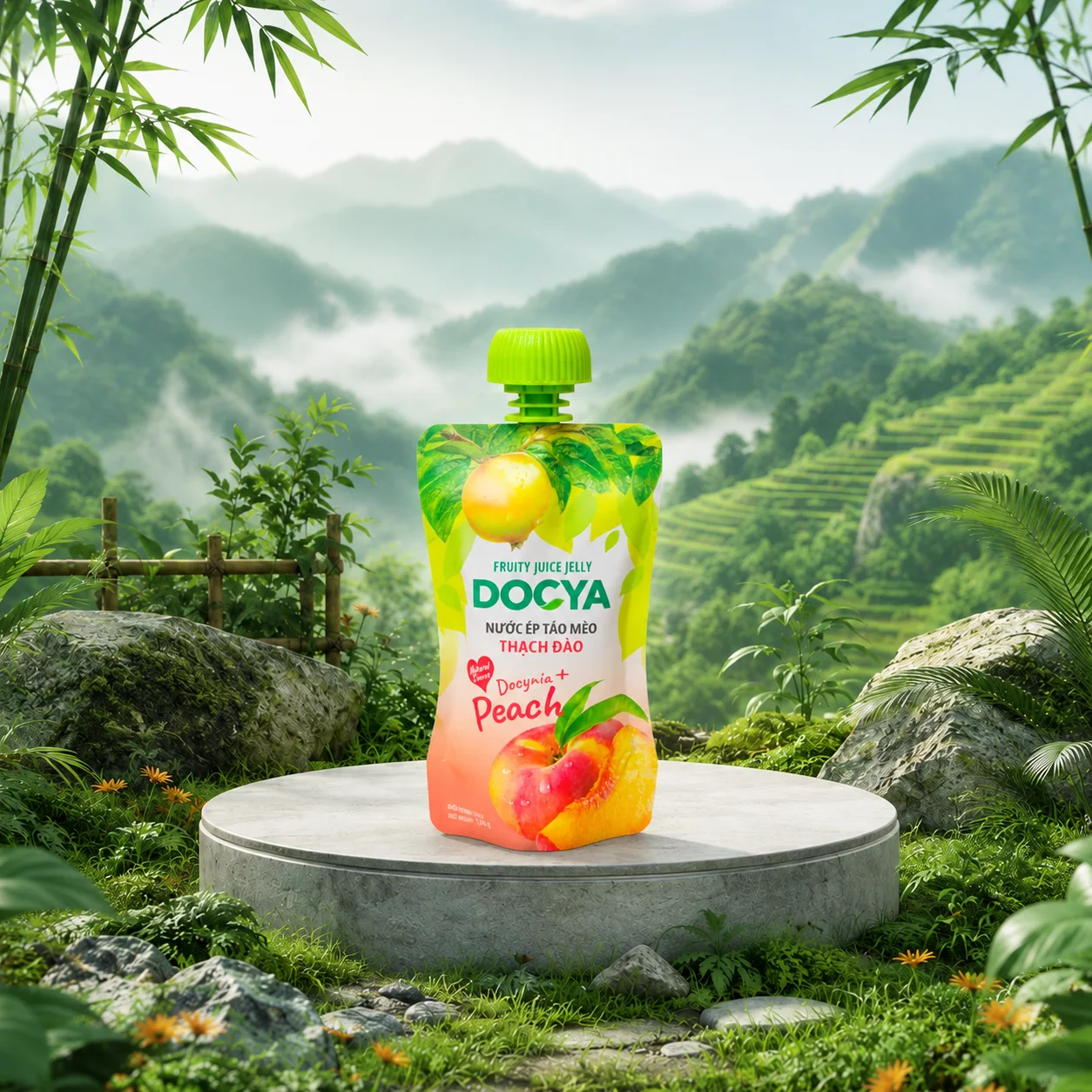 Thạch táo mèo nhiều vị